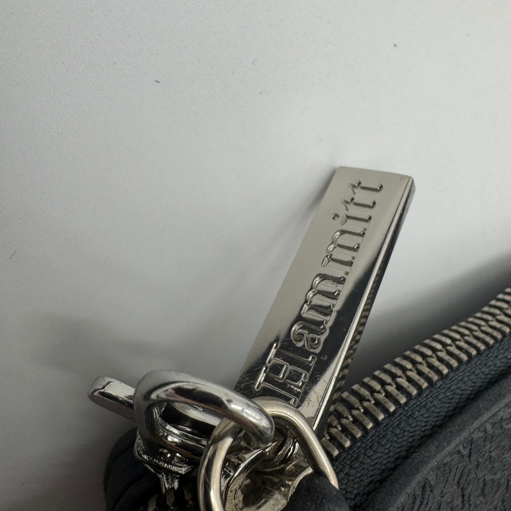 Hammitt Studded Medium Crossbody Bag Dark Navy Blue Leather Women's - Picture 4 of 7